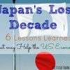 Japan's Lost Decade, U.S. economy, lesson learned
