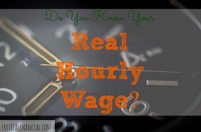 Real Hourly Wage, spend time with family