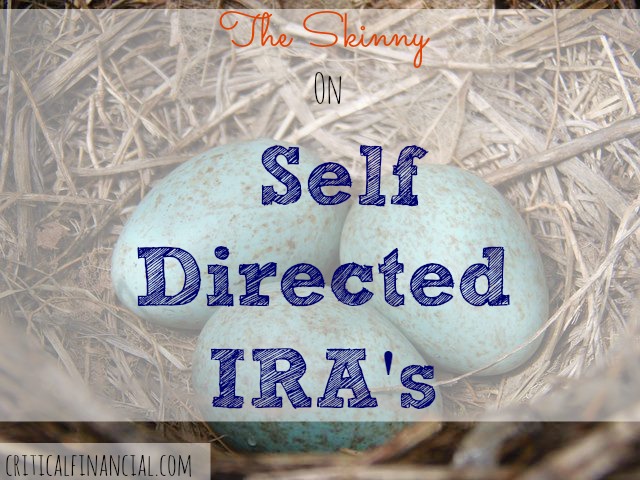 Self Directed IRA's, nest egg