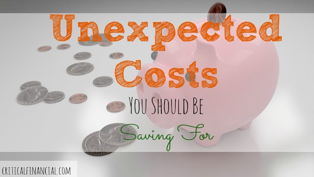 Unexpected Costs You Should Be Saving For, emergency expenses, emergency fund