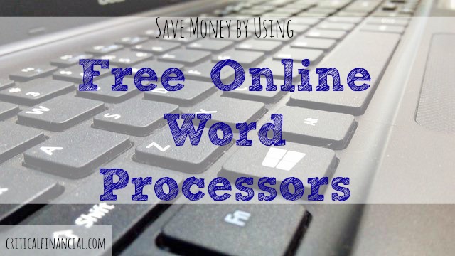 free word processor, free online word processor