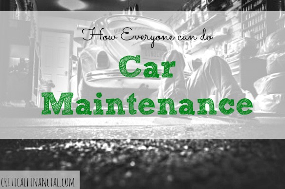 car maintenance, DIY car maintenance, taking care of your car